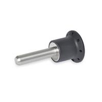 GN 124.1 Stainless Steel Locking Pin with Axial Lock (Magnetic) 